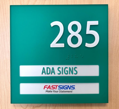 ADA Signs Photo